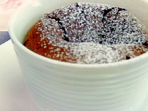 焼きチョコムース 小麦粉を使わないレシピ